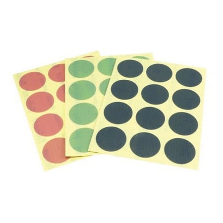 Eagle Abrasives Tolecut Stickon Discs- 1 3/8in 34mm -Black- 96 Discs6, 96PK 192-15118